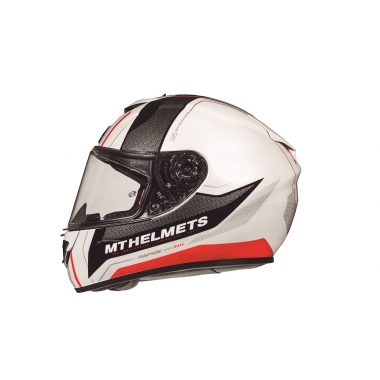 ШЛЕМ MT HELMETS RAPIDE DUEL D1 GLOSS PEARL RED